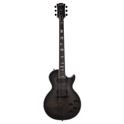 Epiphone Prophecy Les Paul Obsidian Storm Satin Electric Guitars