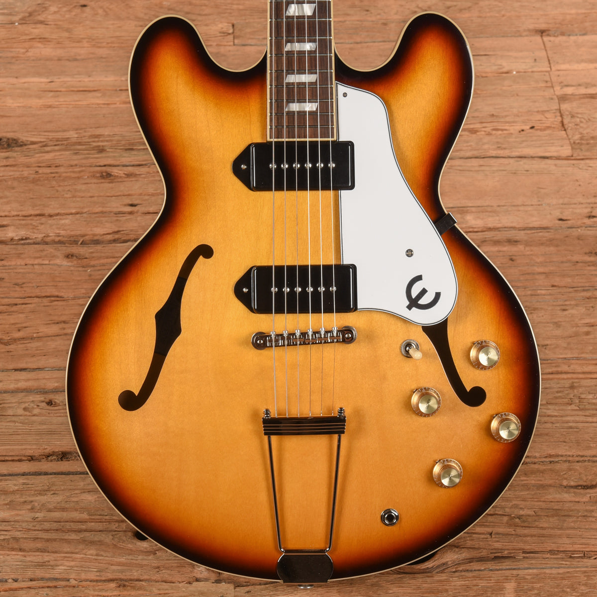 Epiphone USA Casino Sunburst 2024 Electric Guitars