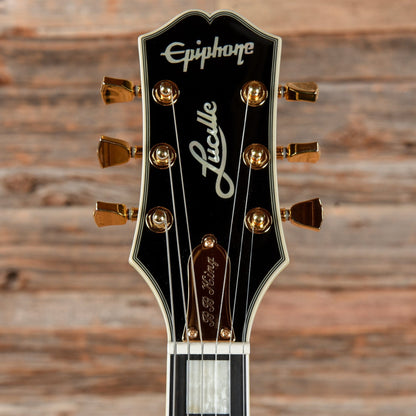 Epiphone BB King Lucille Ebony 2022 Electric Guitars / Semi-Hollow