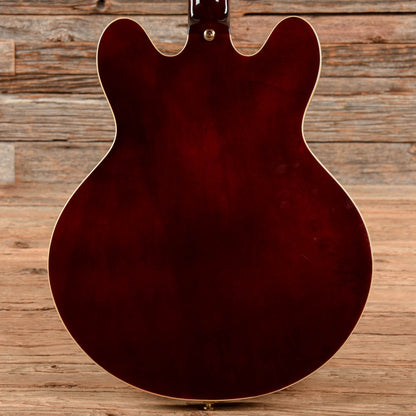 Epiphone Dot Deluxe Flame Wine Red 2005 Electric Guitars / Semi-Hollow