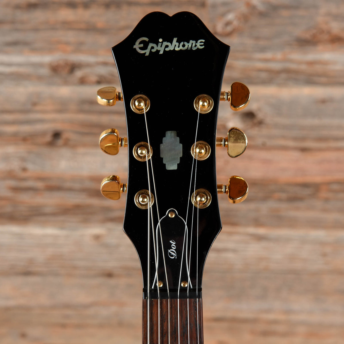 Epiphone Dot Deluxe Flame Wine Red 2005 Electric Guitars / Semi-Hollow