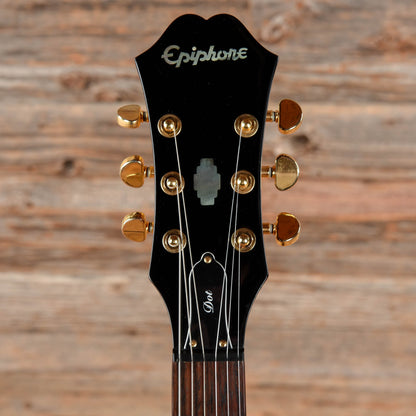 Epiphone Dot Deluxe Flame Wine Red 2005 Electric Guitars / Semi-Hollow