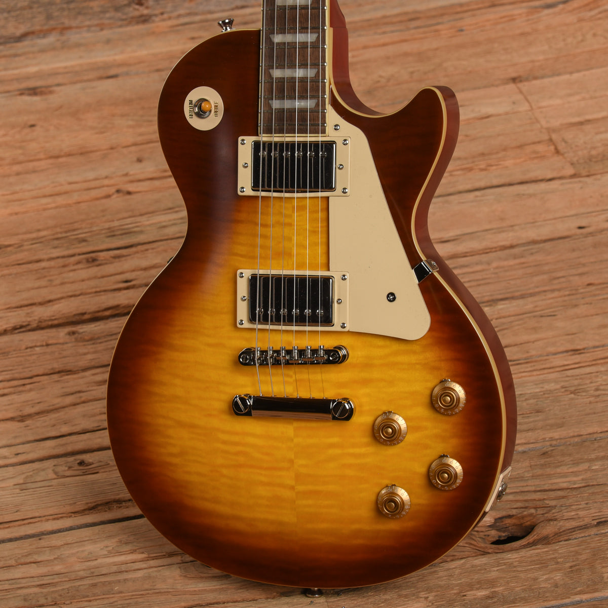 Epiphone 1959 Les Paul Standard Outfit Aged Royal Tea Burst Electric Guitars / Solid Body