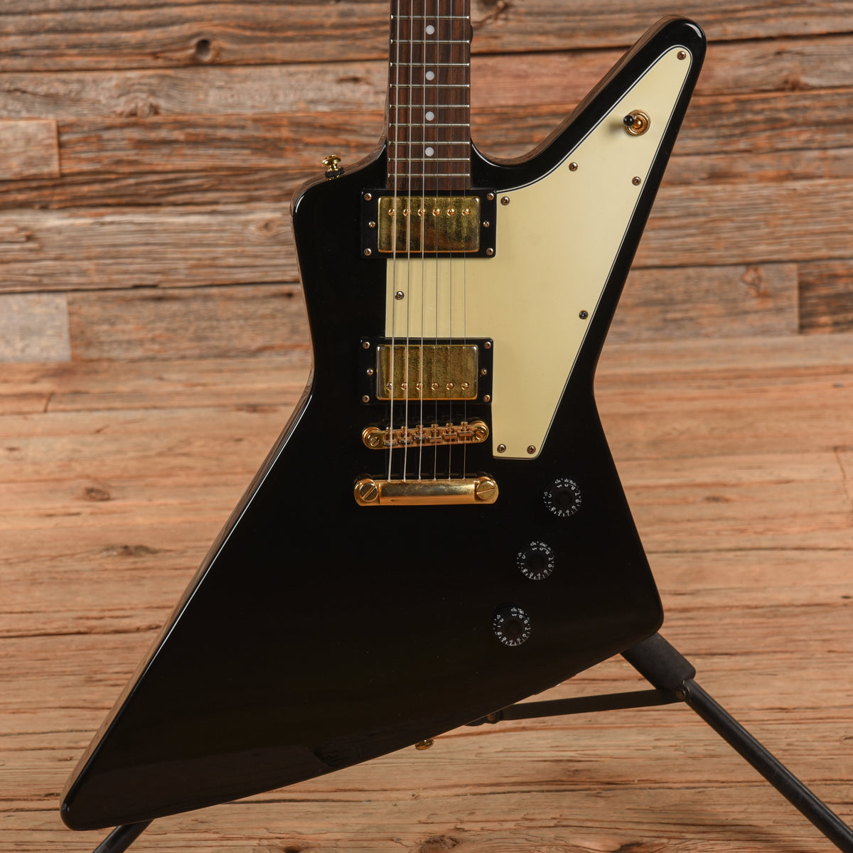 Epiphone 58 Explorer Ebony 2006 Electric Guitars / Solid Body