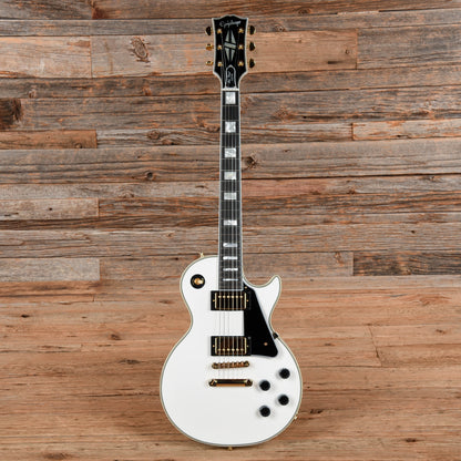 Epiphone Inspired by Gibson Custom Les Paul Custom Alpine White 2024 Electric Guitars / Solid Body