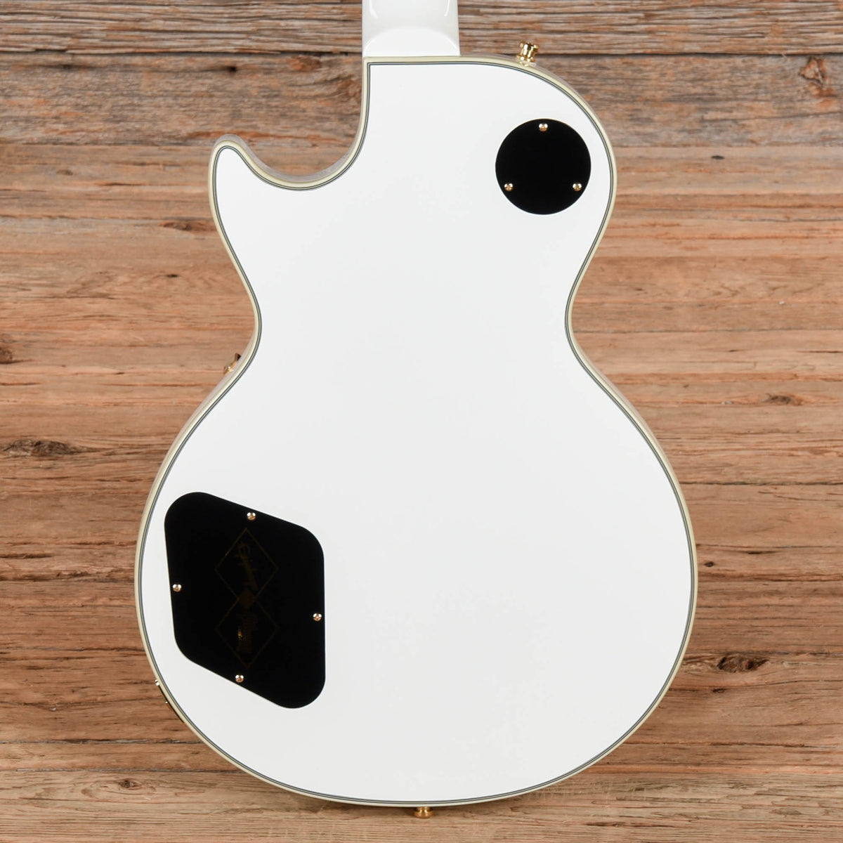 Epiphone Inspired by Gibson Custom Les Paul Custom Alpine White 2024 Electric Guitars / Solid Body
