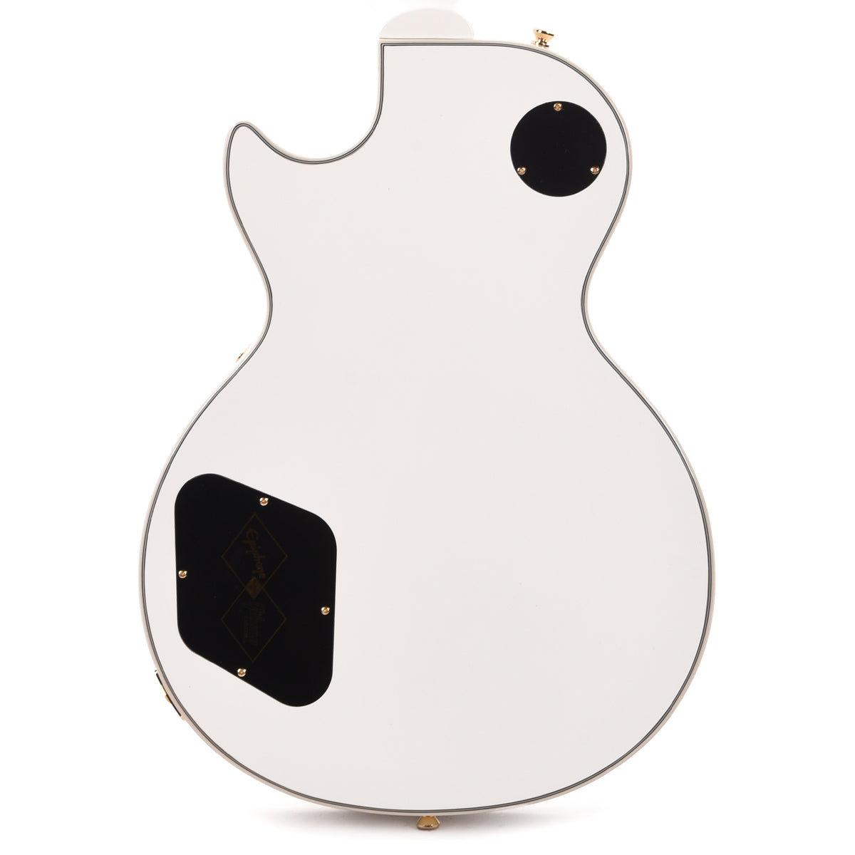 Epiphone Inspired by Gibson Custom Les Paul Custom Alpine White Electric Guitars / Solid Body