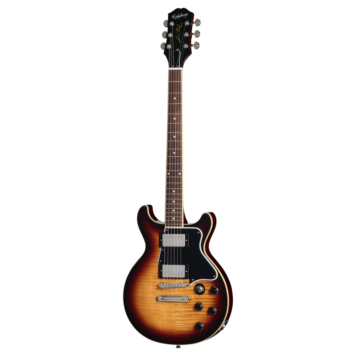 Epiphone Inspired by Gibson Modern Les Paul Special Double Cut Figured Bourbon Burst Electric Guitars / Solid Body