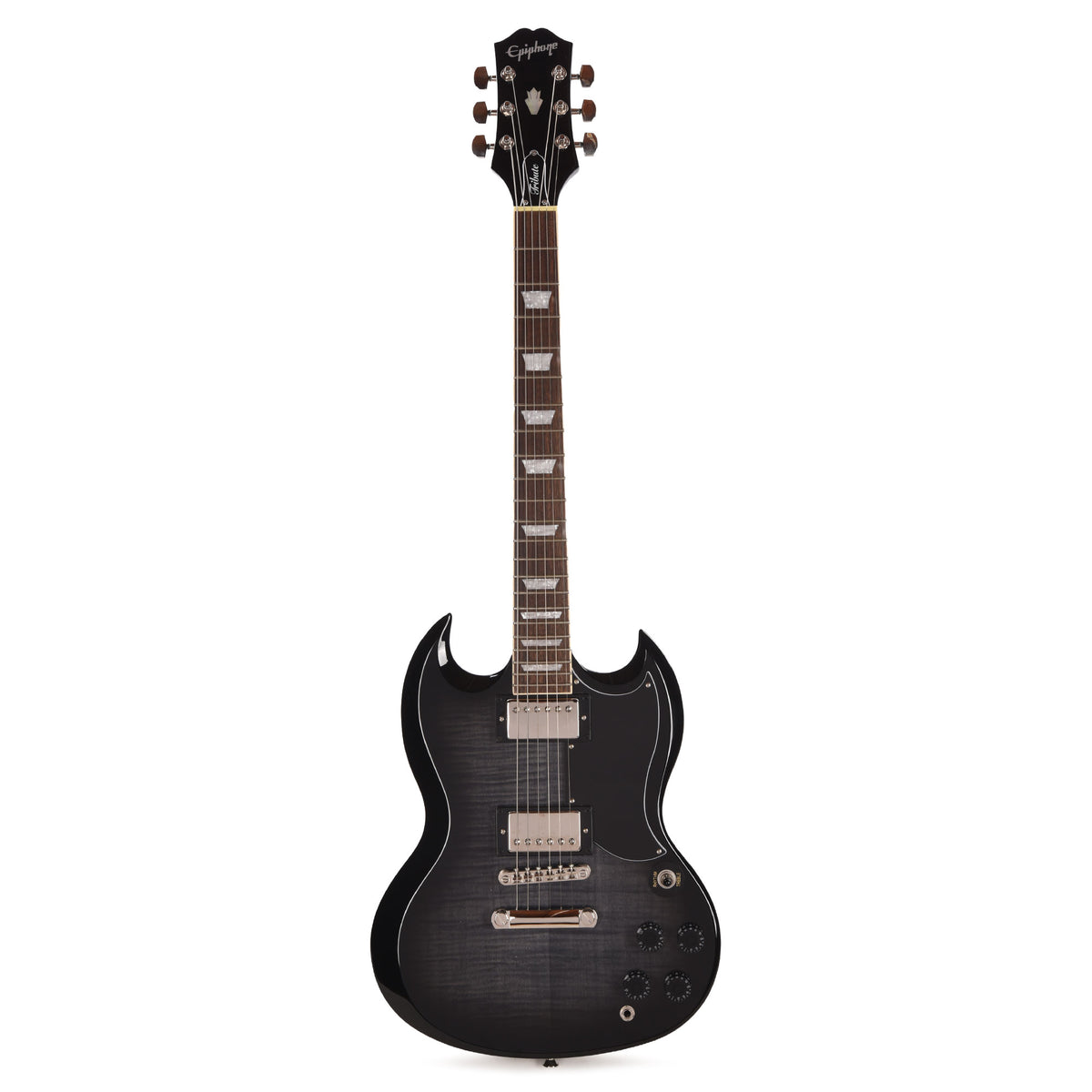 Epiphone Inspired by Gibson Modern SG Tribute Plus Ebony Burst Electric Guitars / Solid Body