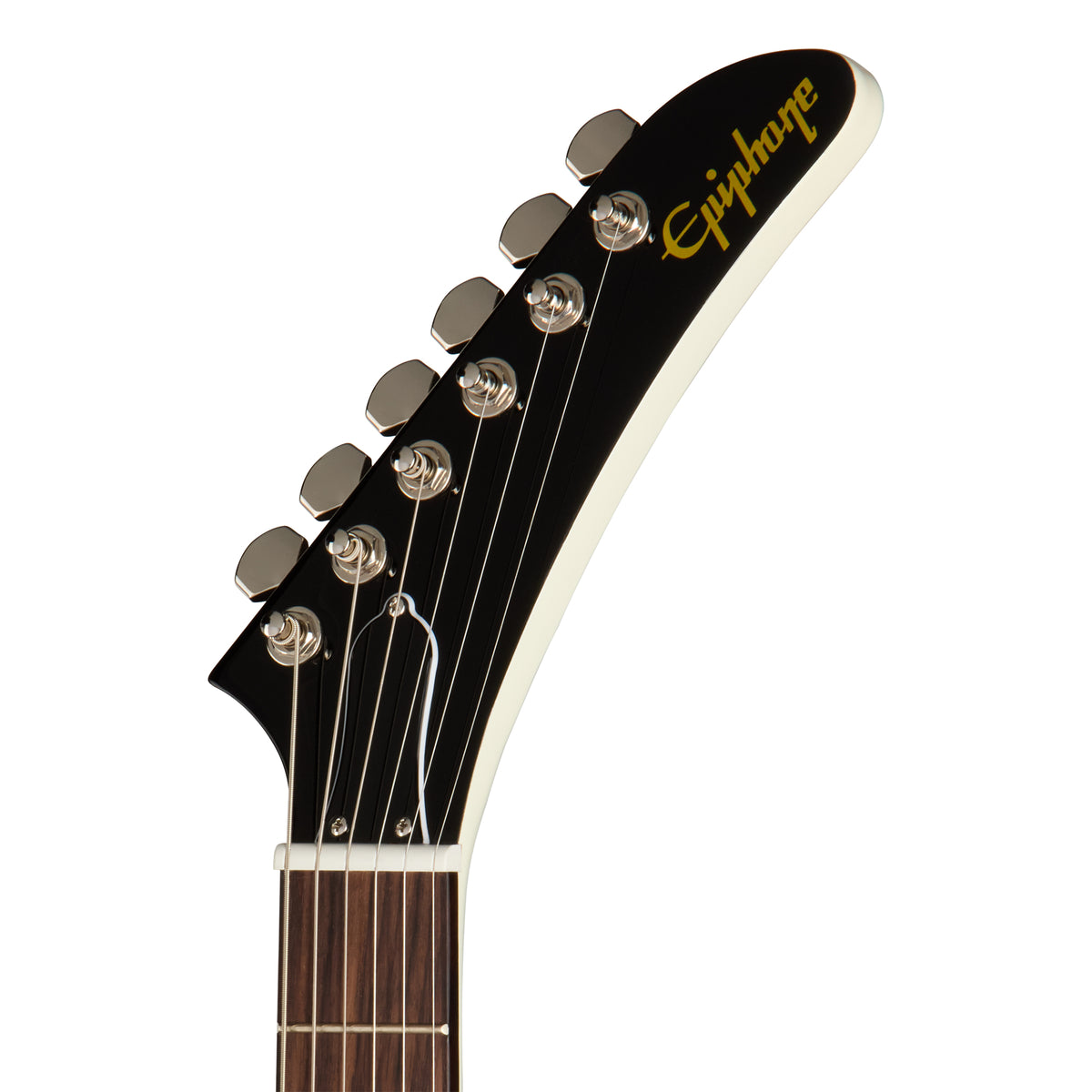 Epiphone Inspired by Gibson Original Explorer '80s - EMG Classic White Electric Guitars / Solid Body