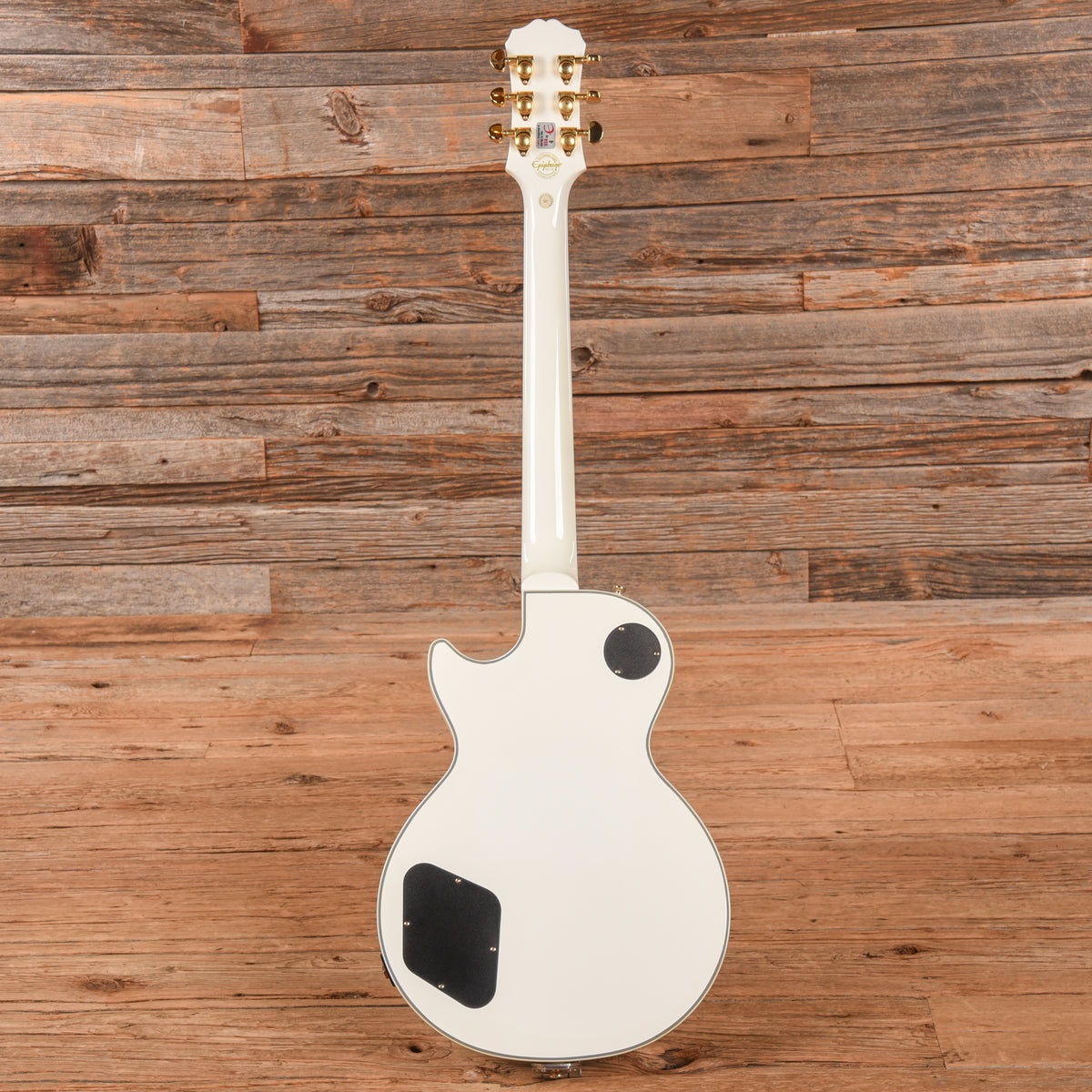 Epiphone Les Paul Custom Pro Alpine White 2017 Electric Guitars / Solid Body