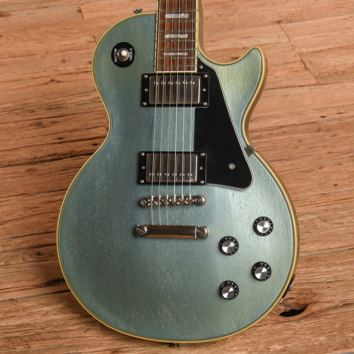 Epiphone Les Paul Custom PRO TV Pelham Blue 2013 Electric Guitars / Solid Body