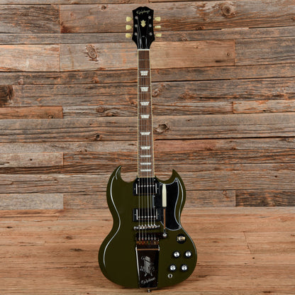 Epiphone SG Standard 61 w/ Maestro Olive 2021 Electric Guitars / Solid Body