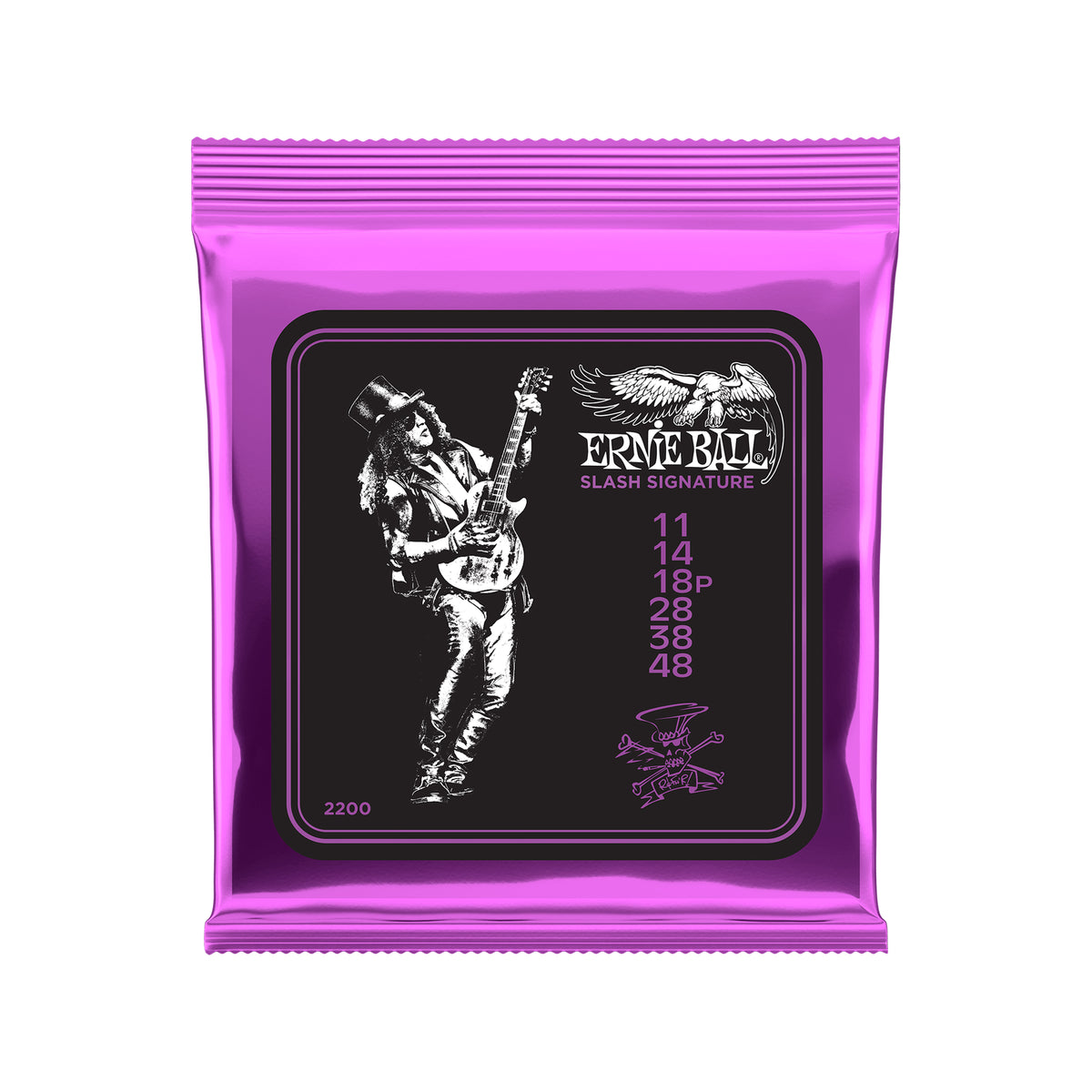 Ernie Ball P02200 Slash Signature Electric Guitar Strings 11-48 Electric Guitars / 12-String