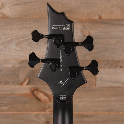 ESP LTD ML B-4 Mike Leon Black Blast Bass Guitars / 4-String