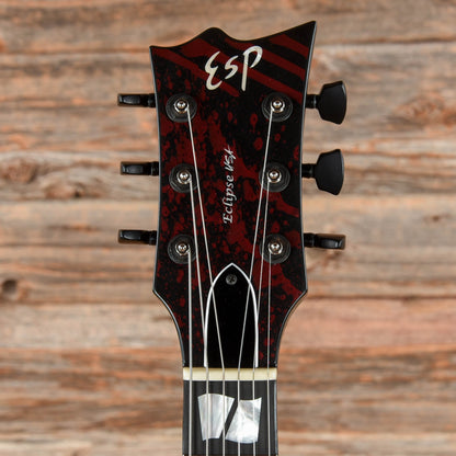 ESP Eclipse USA Blood Splatter 2023 Electric Guitars