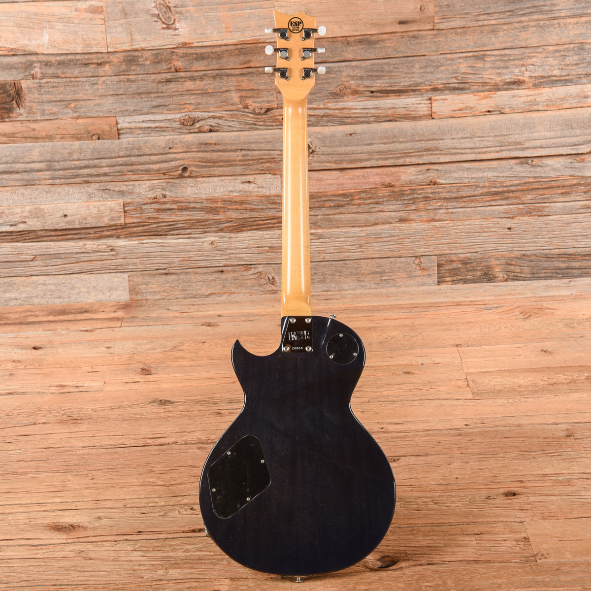 ESP Eclipse Hollow Body Blue Electric Guitars / Semi-Hollow