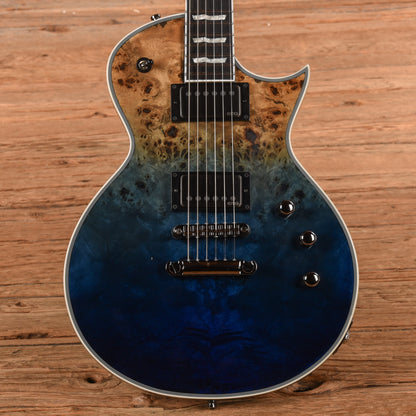 ESP E-II Eclipse Blue Natural Fade Electric Guitars / Solid Body