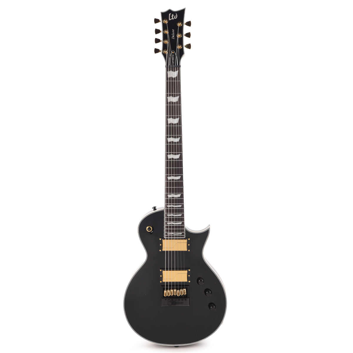 ESP LTD EC-1007B Baritone EverTune Black Electric Guitars / Solid Body