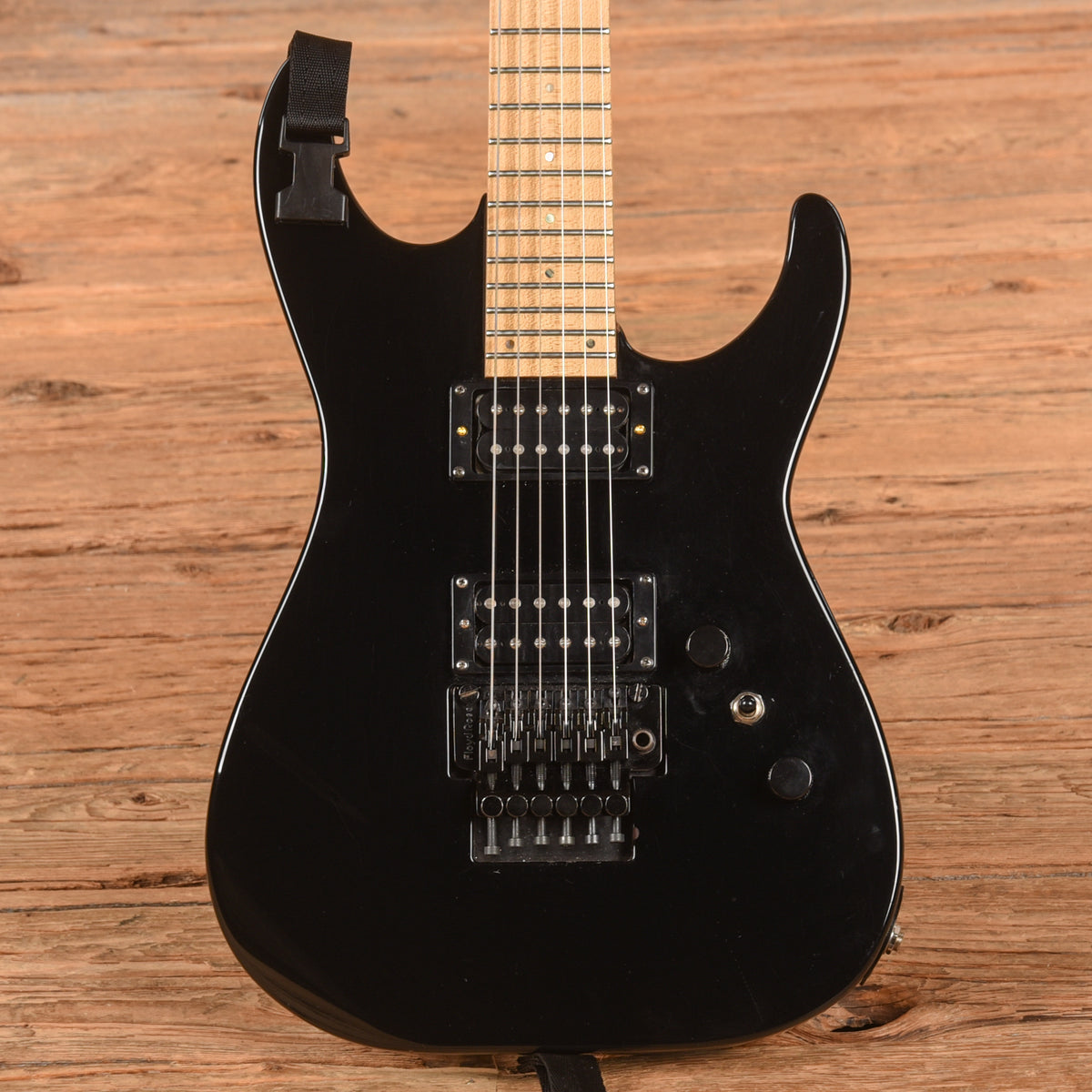 ESP M-II Deluxe Black 1998 Electric Guitars / Solid Body