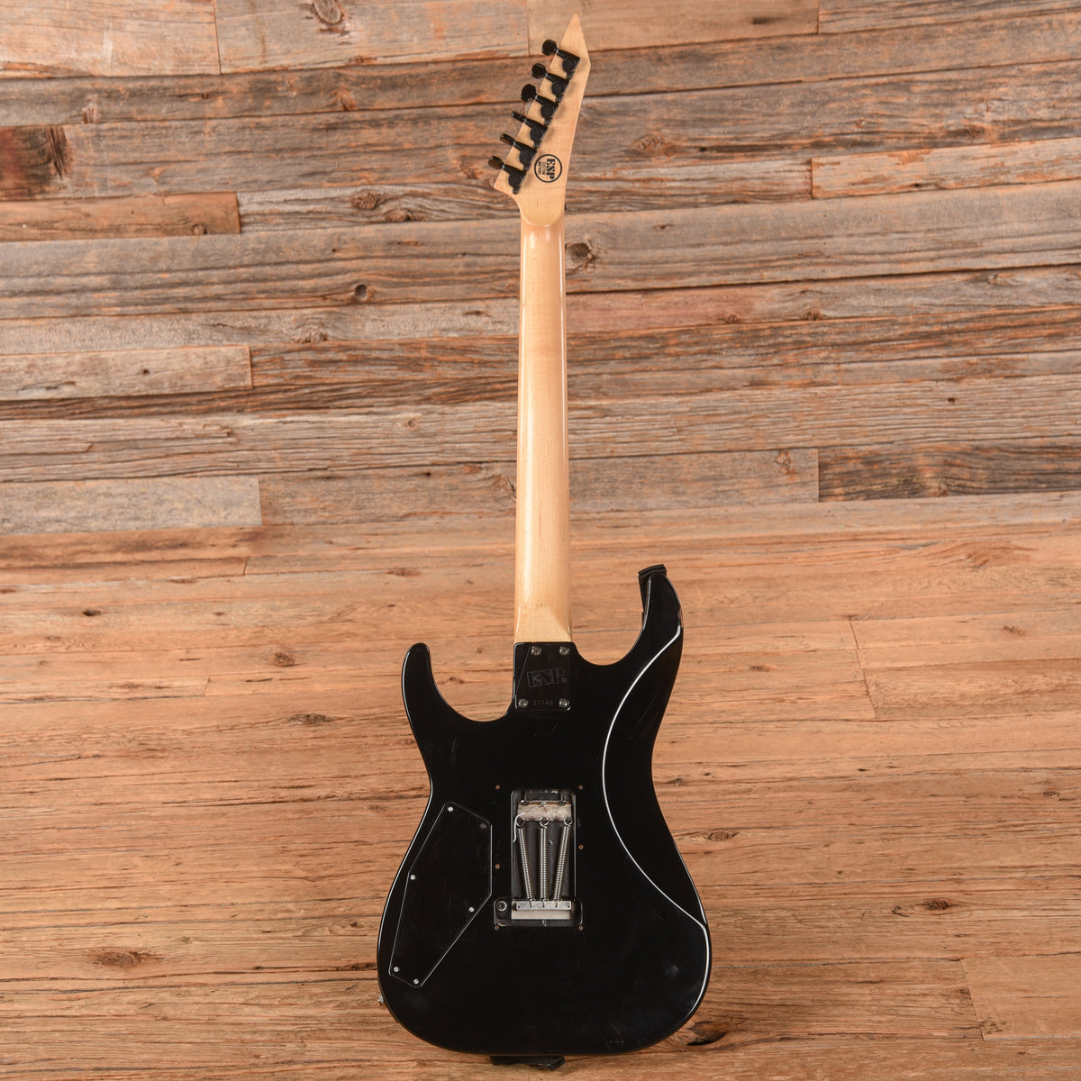 ESP M-II Deluxe Black 1998 Electric Guitars / Solid Body