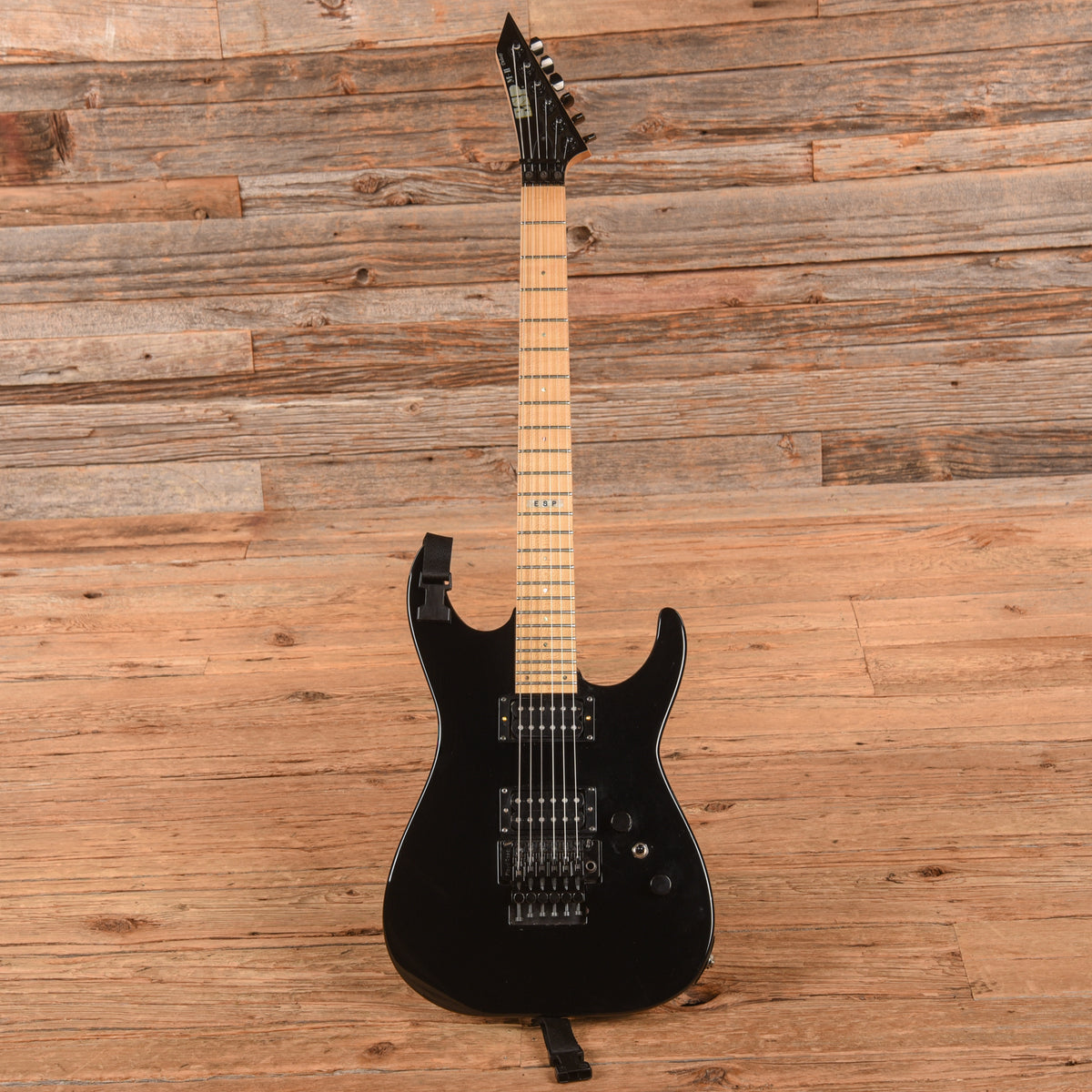 ESP M-II Deluxe Black 1998 Electric Guitars / Solid Body