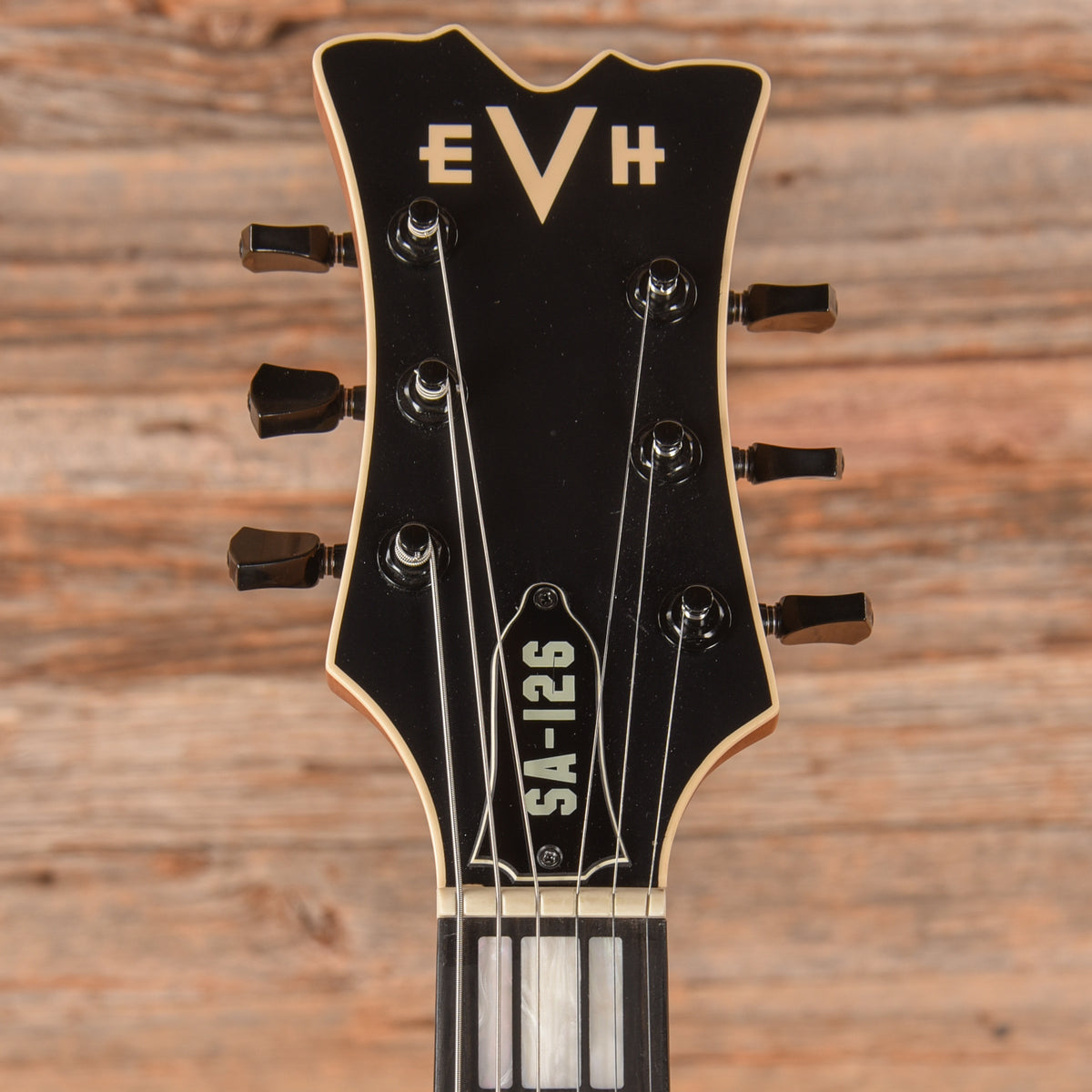 EVH SA-126 Special Stealth Black Electric Guitars / Semi-Hollow