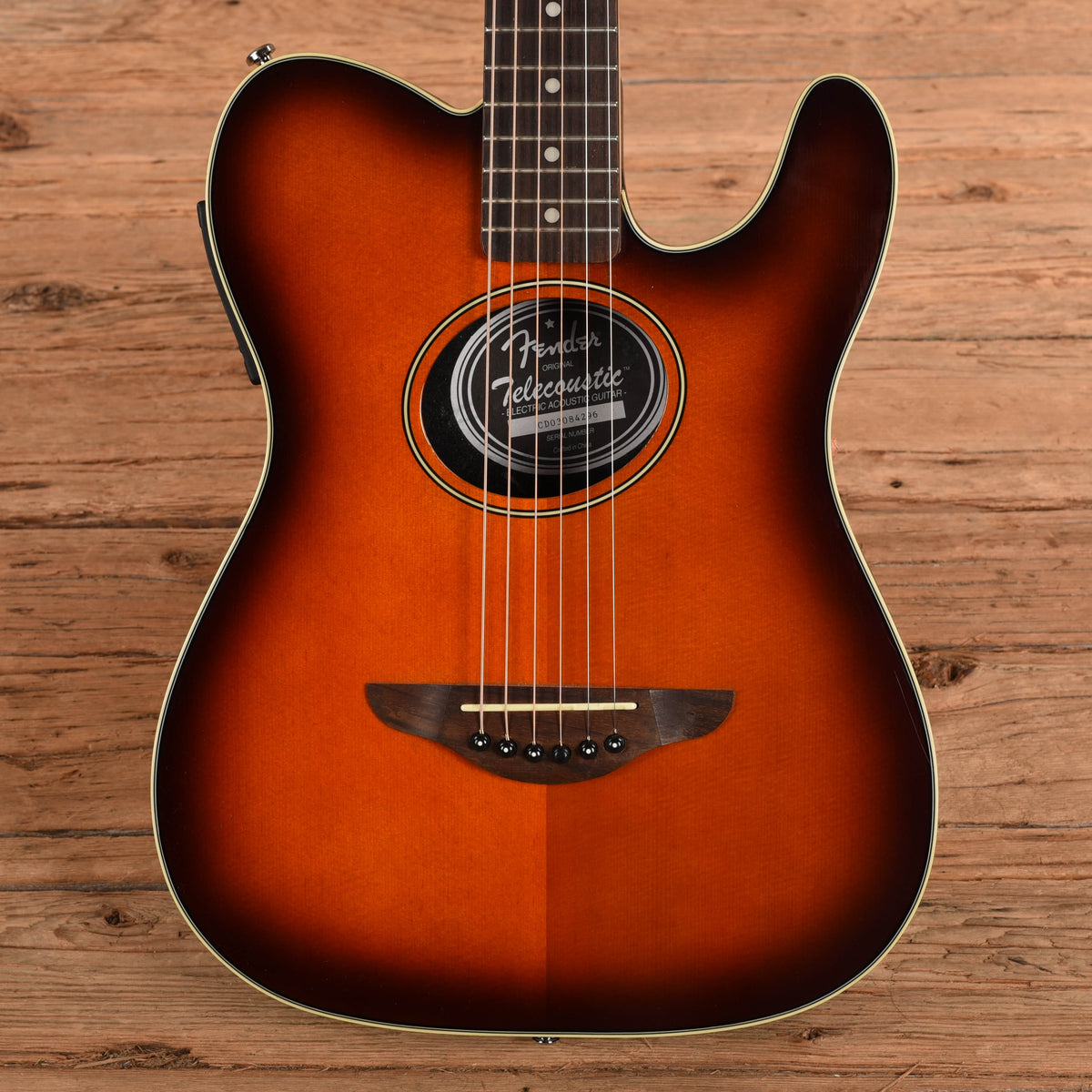 Fender Telecoustic Sunburst 2003 Acoustic Guitars