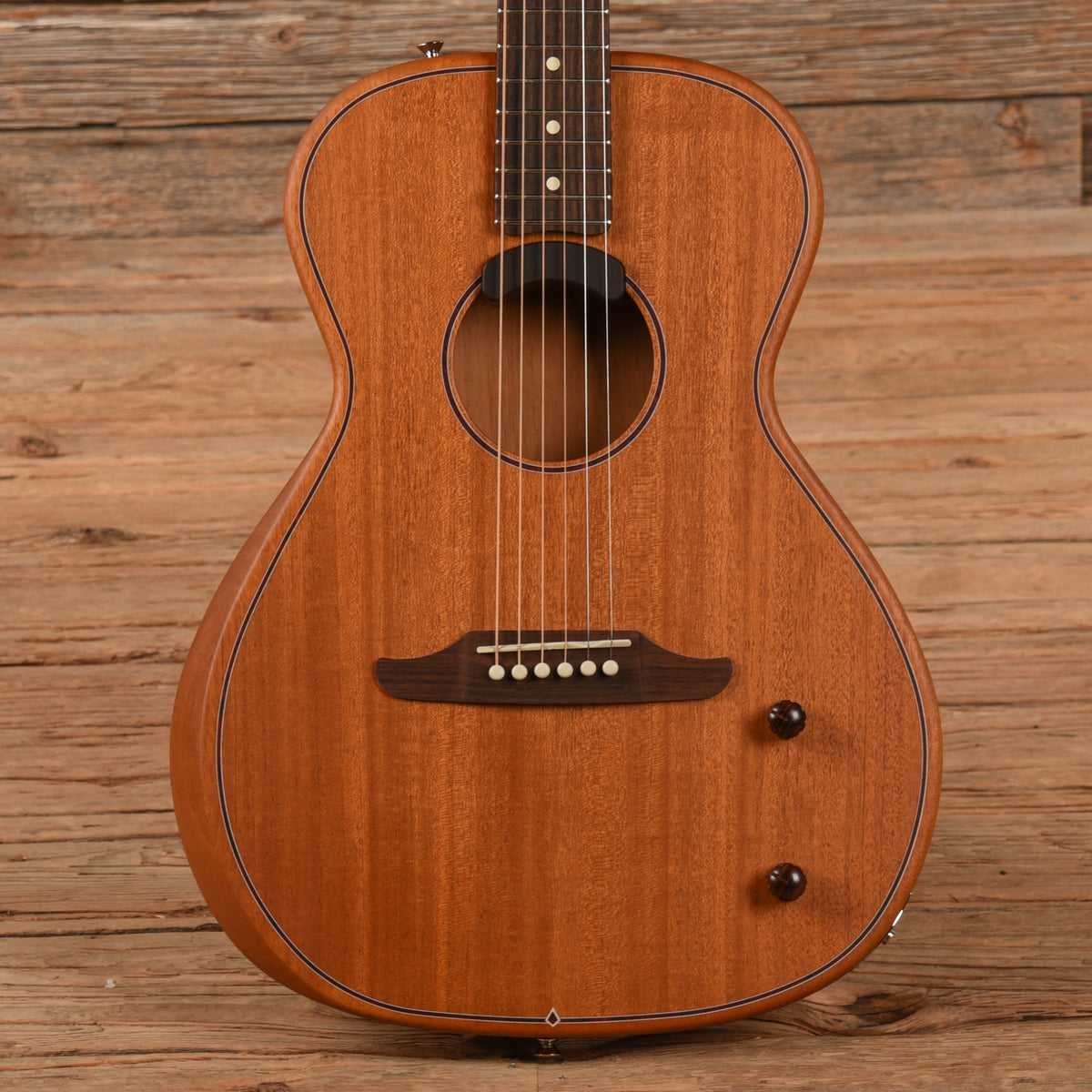 Fender Highway Parlor Natural 2024 Acoustic Guitars / Parlor