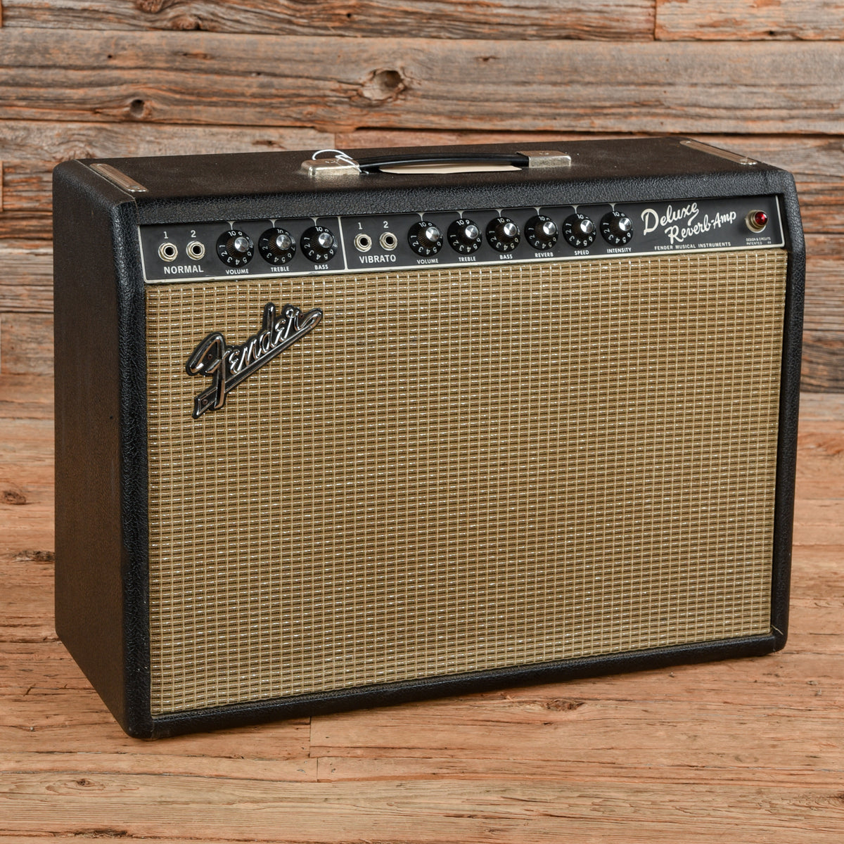 Fender Deluxe Reverb 2-Channel 22-Watt 1x12" Guitar Combo  1967 Amplifiers