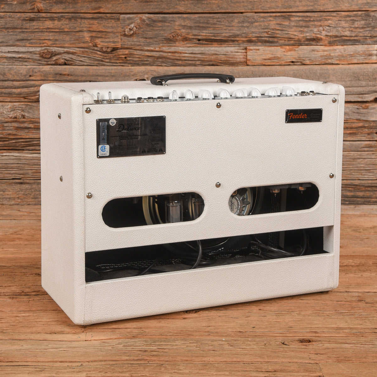 Fender Hot Rod Deluxe "White Lightning" Limited Edition 3-Channel 40-Watt 1x12" Guitar Combo Amps / Guitar Amps / Guitar Cabinets