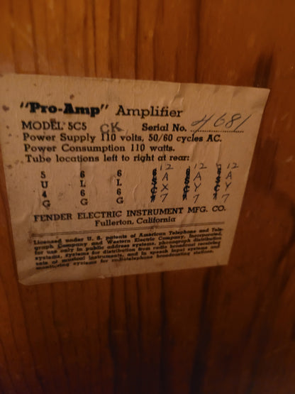 Fender Pro  1953 Amps / Guitar Amps / Guitar Cabinets