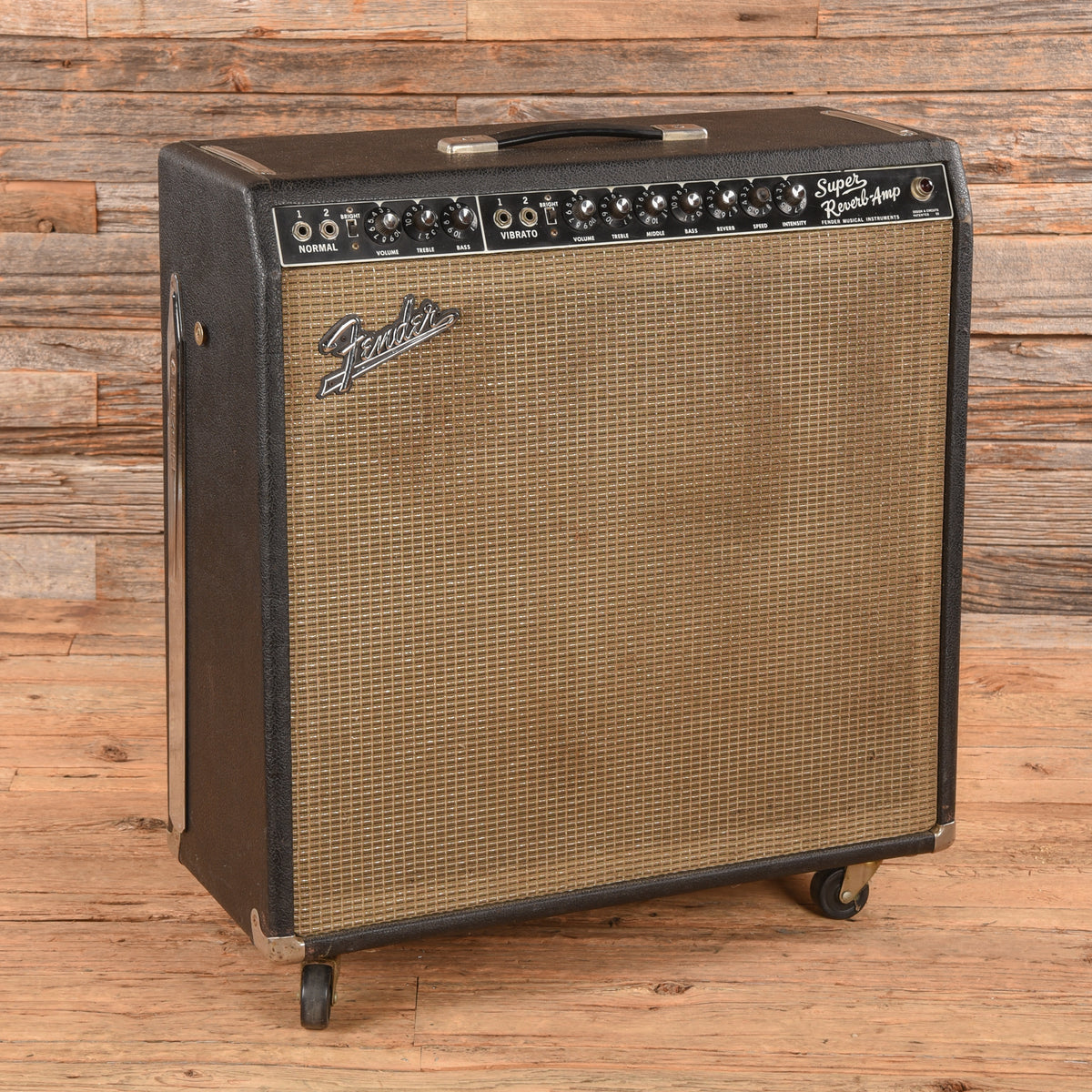 Fender Super Reverb 2-Channel 45-Watt 4x10" Guitar Combo Amp  1967 Amps / Guitar Amps / Guitar Cabinets