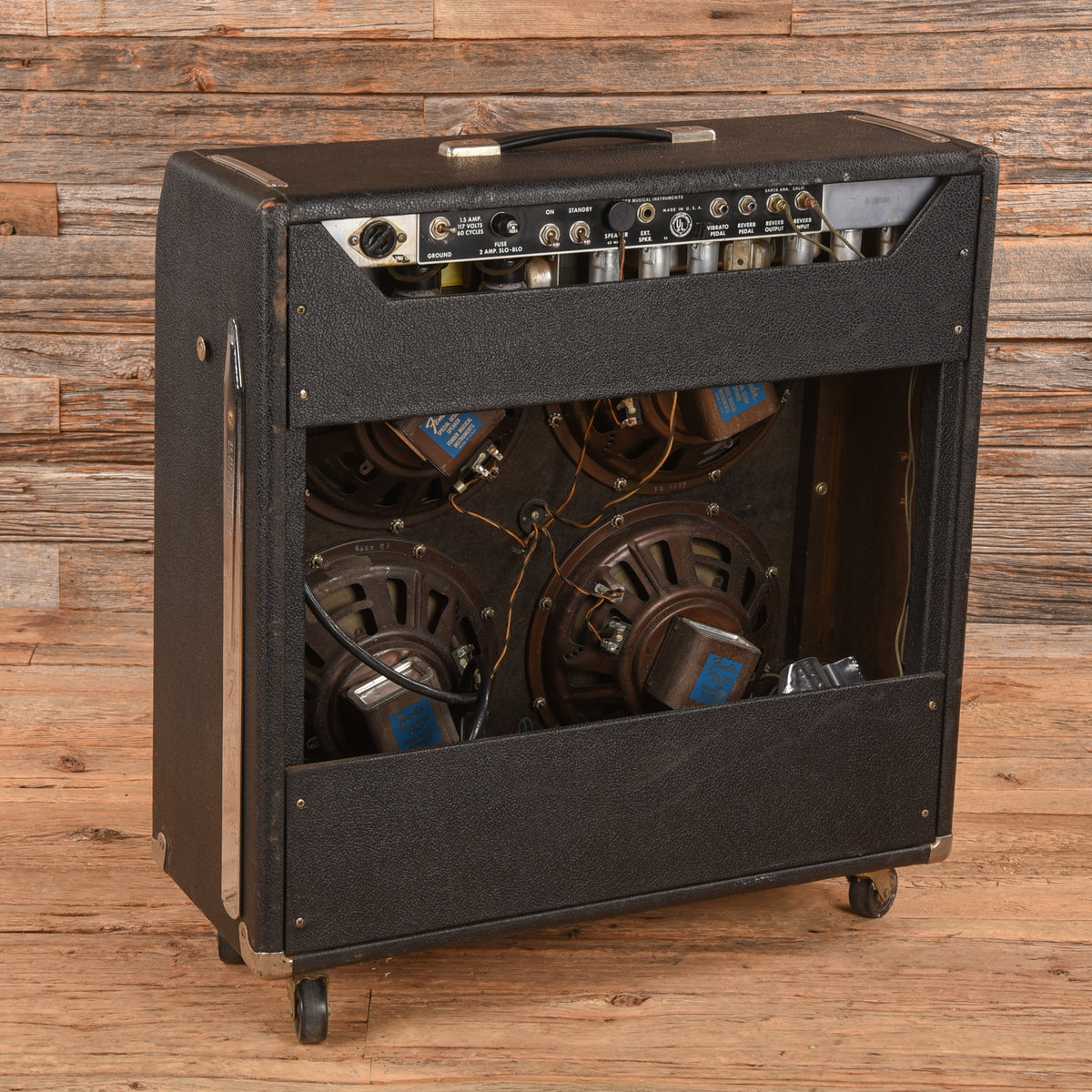 Fender Super Reverb 2-Channel 45-Watt 4x10" Guitar Combo Amp  1967 Amps / Guitar Amps / Guitar Cabinets