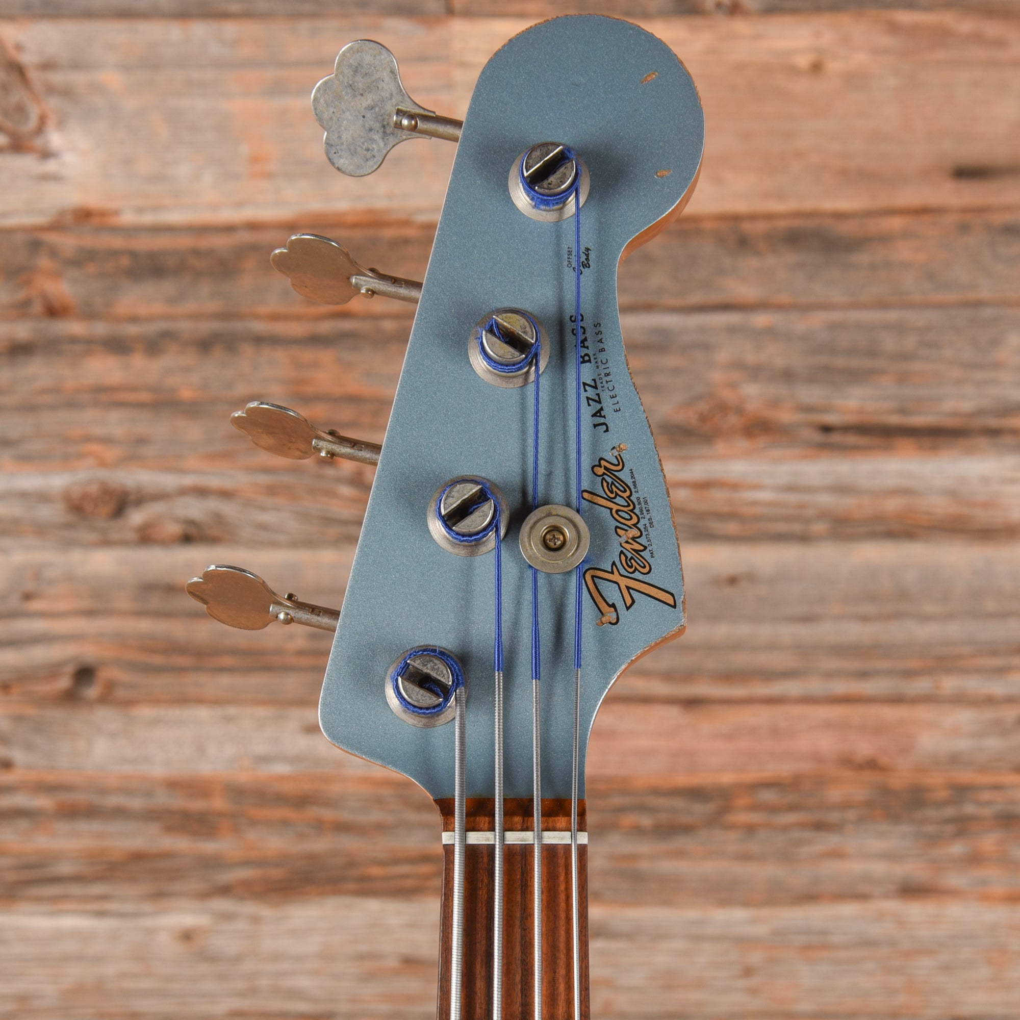 Fender 60th Anniversary Road Worn 60s Jazz Bass Firemist Silver 2019 Bass Guitars / 4-String