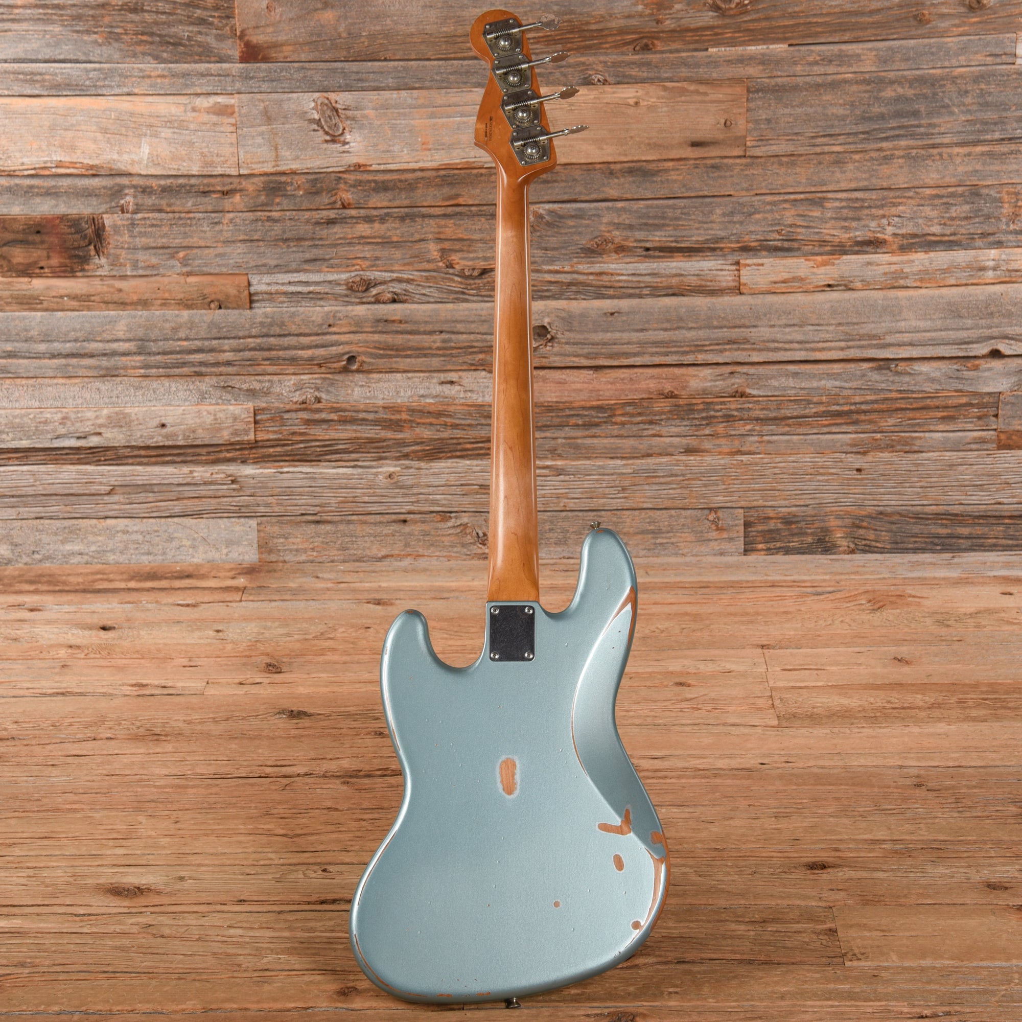 Fender 60th Anniversary Road Worn 60s Jazz Bass Firemist Silver 2019 Bass Guitars / 4-String
