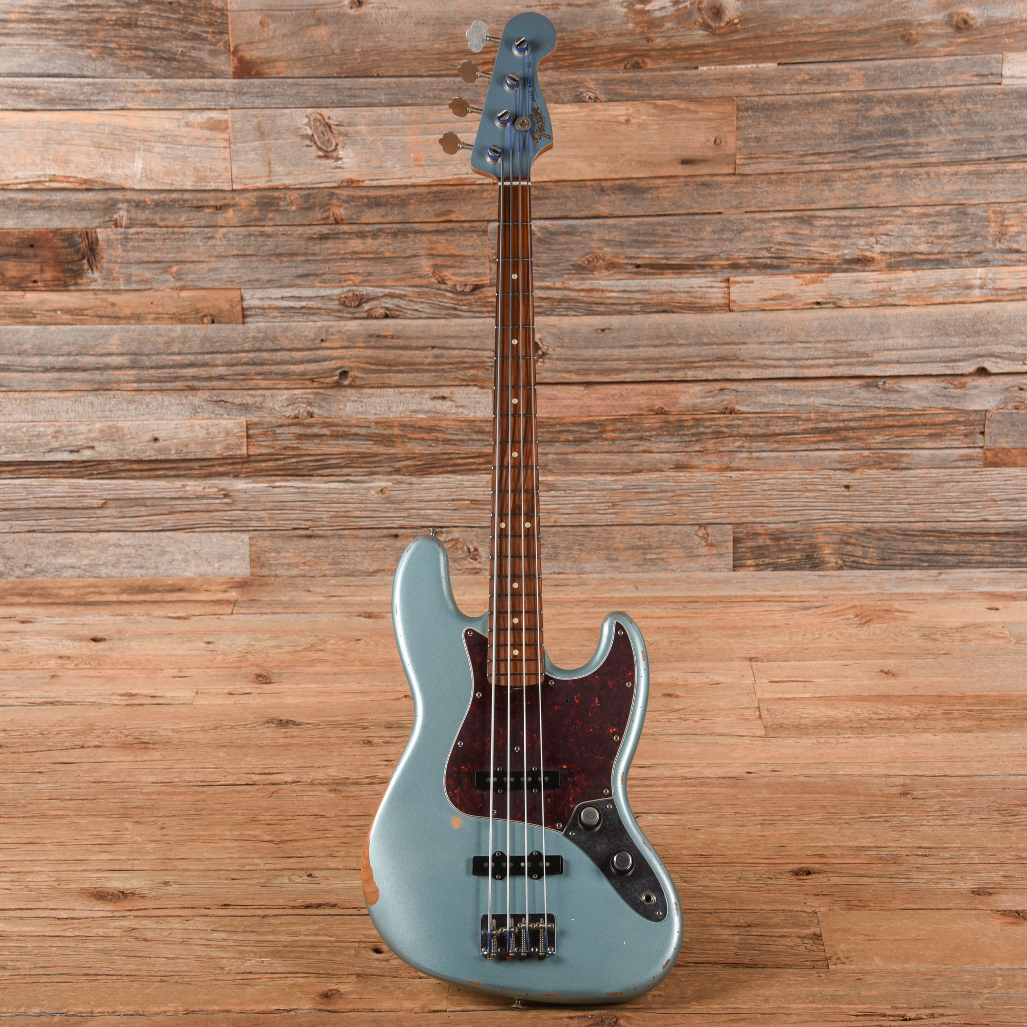 Fender 60th Anniversary Road Worn 60s Jazz Bass Firemist Silver 2019 Bass Guitars / 4-String