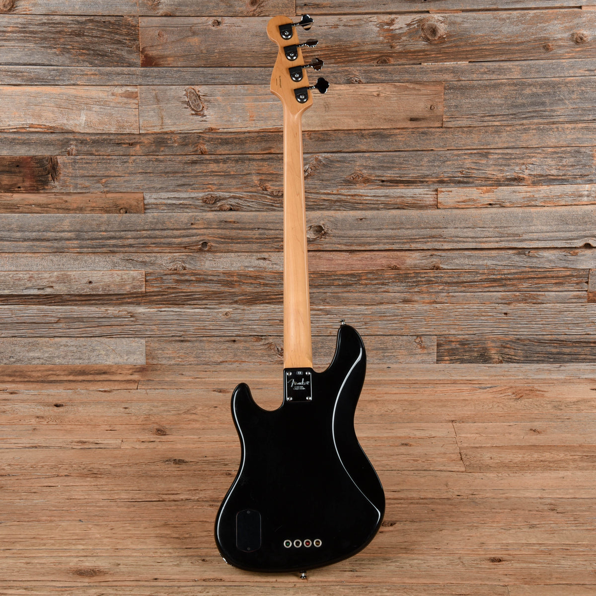 Fender American Deluxe Jazz Bass Black 1998 Bass Guitars / 4-String