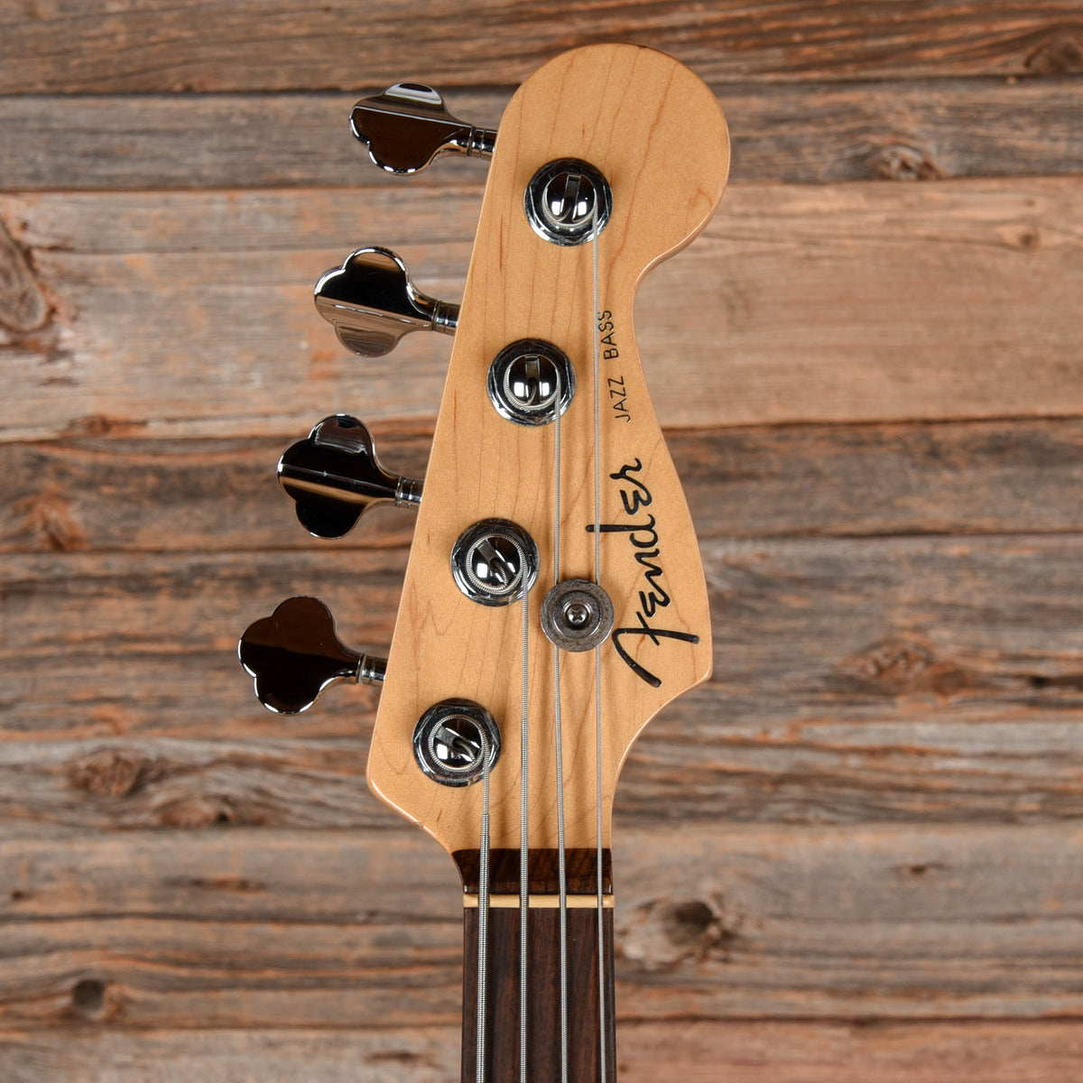 Fender American Deluxe Jazz Bass Black 1998 Bass Guitars / 4-String