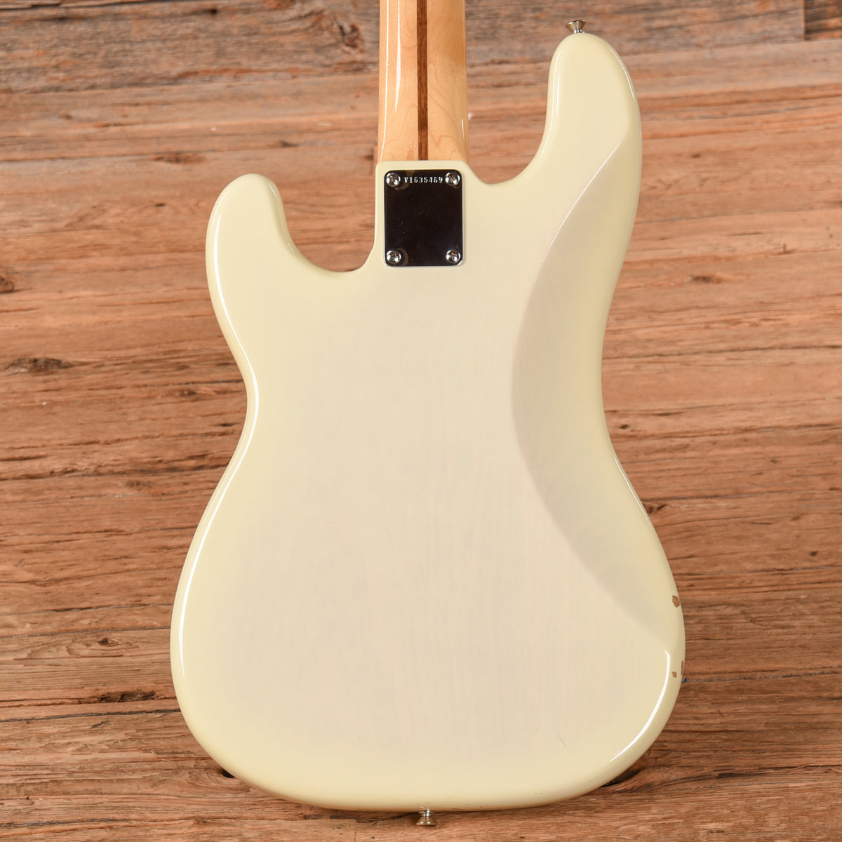 Fender American Vintage '58 Precision Bass White Blonde 2016 Bass Guitars / 4-String