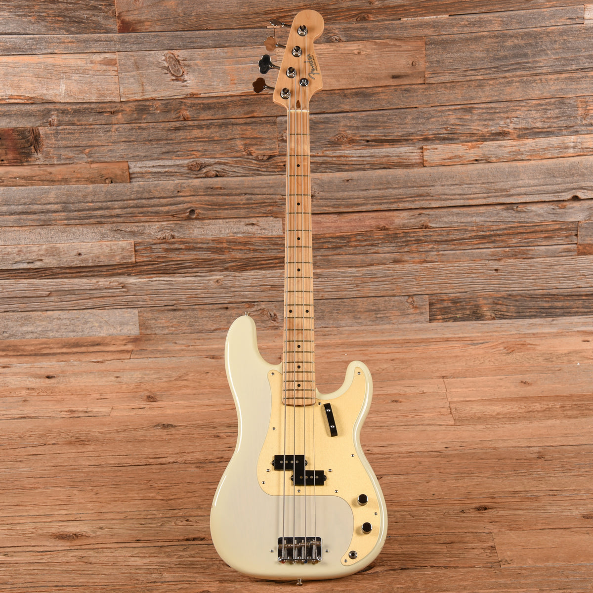 Fender American Vintage '58 Precision Bass White Blonde 2016 Bass Guitars / 4-String
