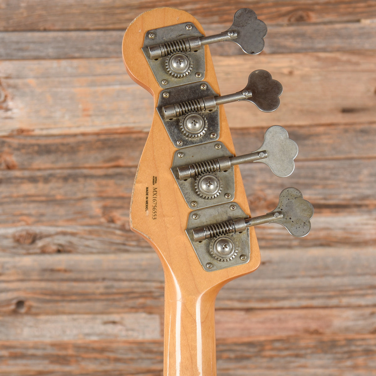 Fender Artist Series Flea Signature Road Worn Jazz Bass Shell Pink 2016 Bass Guitars / 4-String