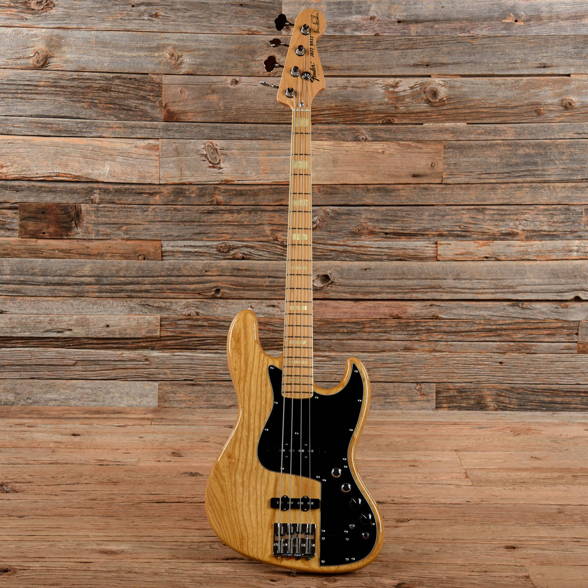 Fender Artist Series Marcus Miller Signature Jazz Bass Natural 2009 Bass Guitars / 4-String