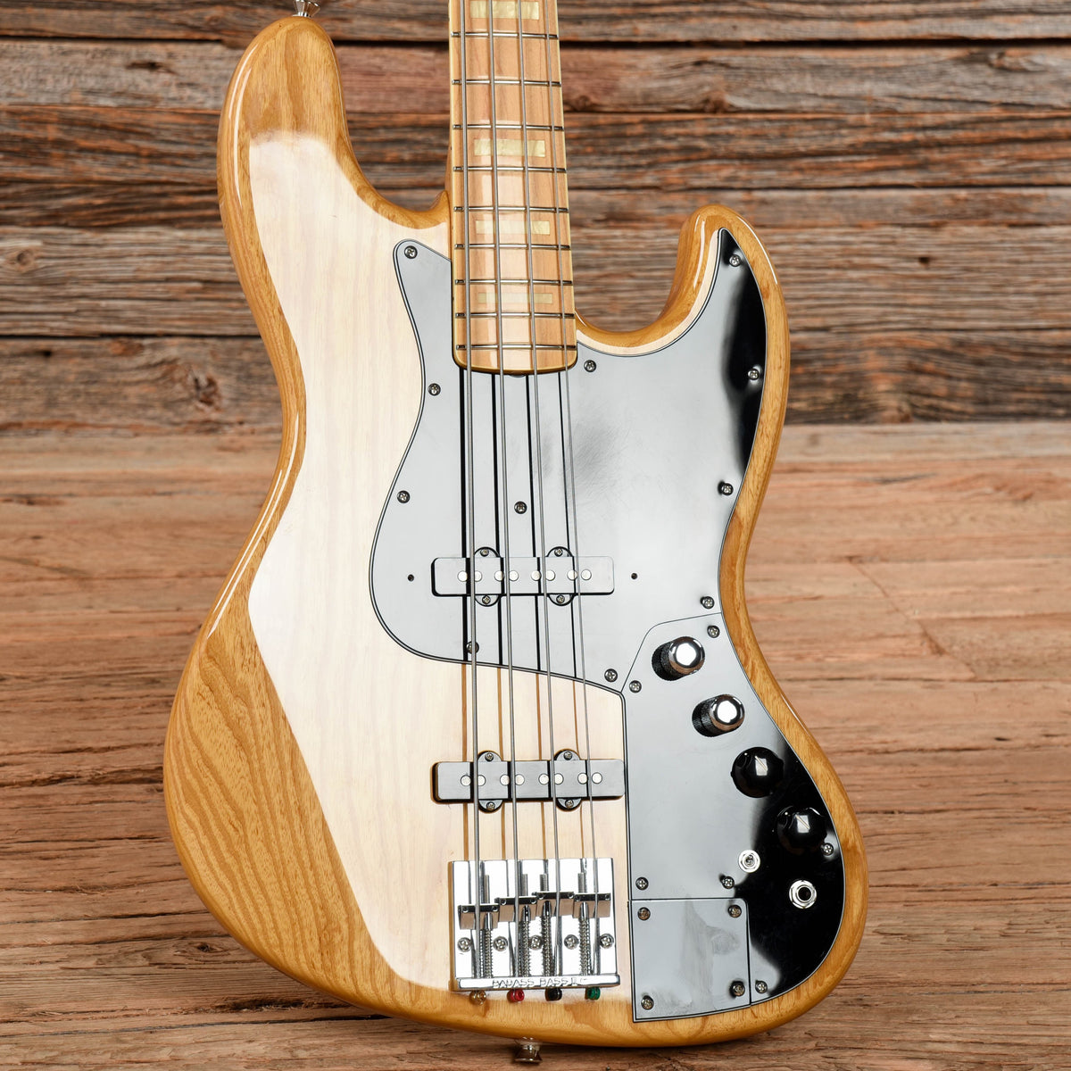 Fender Artist Series Marcus Miller Signature Jazz Bass Natural 2009 Bass Guitars / 4-String