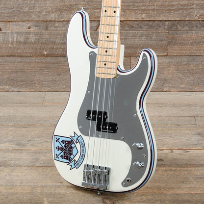 Fender Artist Steve Harris Precision Bass Olympic White Bass Guitars / 4-String