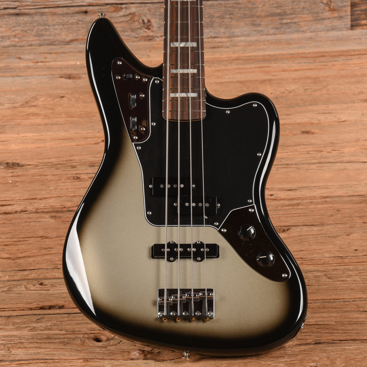 Fender Artist Troy Sanders Jaguar Bass Silverburst 2019 Bass Guitars / 4-String