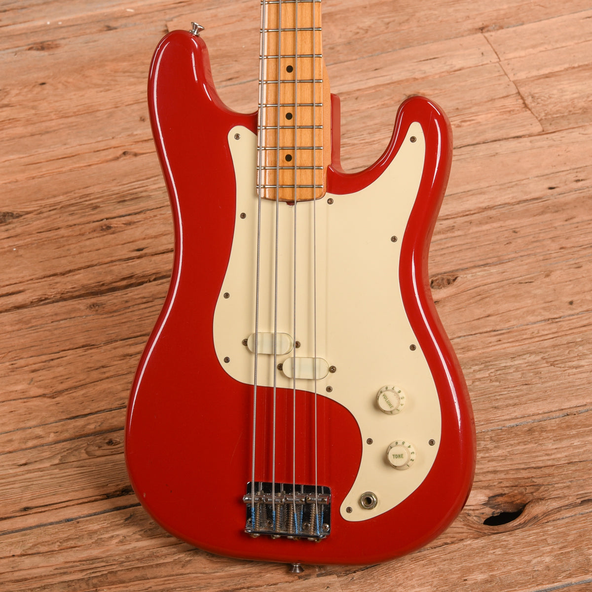 Fender Bullet Bass Deluxe B34 Red 1982 Bass Guitars / 4-String