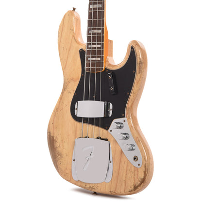 Fender Custom Shop Limited Edition Custom Jazz Bass Heavy Relic Aged Natural Bass Guitars / 4-String