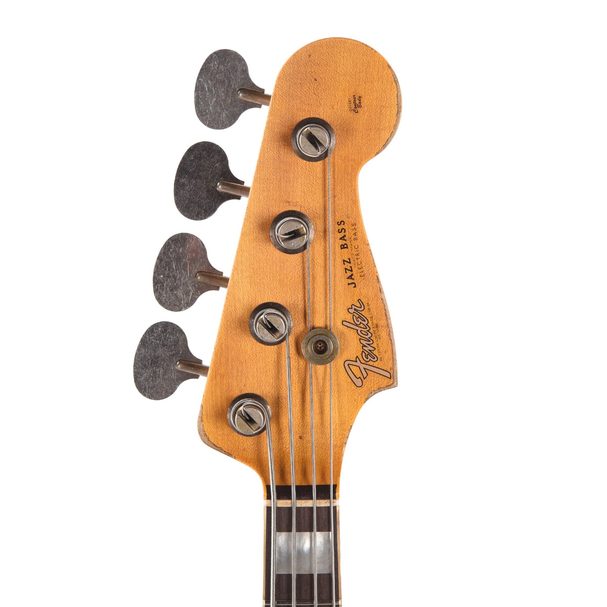 Fender Custom Shop Limited Edition Custom Jazz Bass Heavy Relic Aged Natural Bass Guitars / 4-String