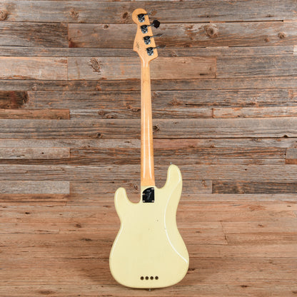 Fender Custom Shop Postmodern P/J Bass Vintage White Bass Guitars / 4-String